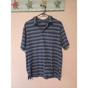 Patagonia Blue Striped Polo